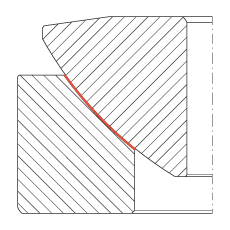 推力關(guān)節(jié)軸承 GE60-AW, 根據(jù) DIN ISO 12 240-3 標(biāo)準(zhǔn)，免維護(hù)